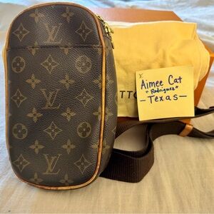 Louis Vuitton Monogram Gange BumBag